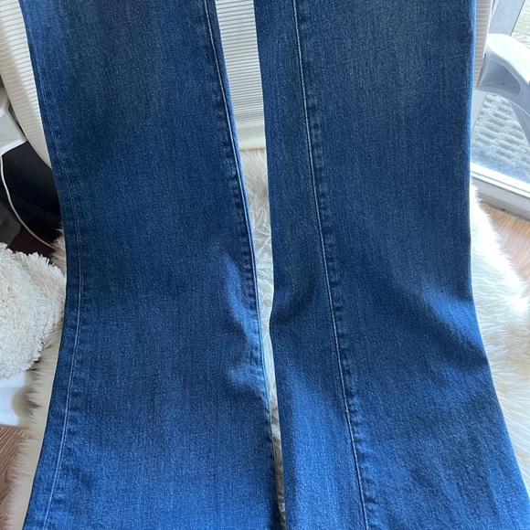 Women's Blue Denim Jumpsuit - Picture 6 of 8